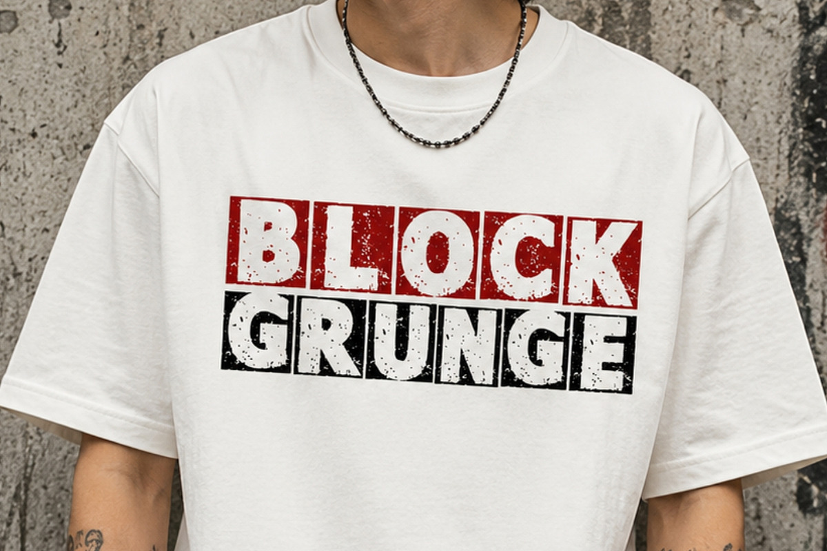 Block Grunge, a Blackletter Font by Fourteen Letter (Photo 4 of 5)