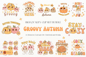 Groovy Autumn Bundle, Sublimation