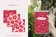 Viva Magenta Floral Watercolor 2023, a Decorative Illustration by Catch the Dream Art (Thumbnail 16 of 24)