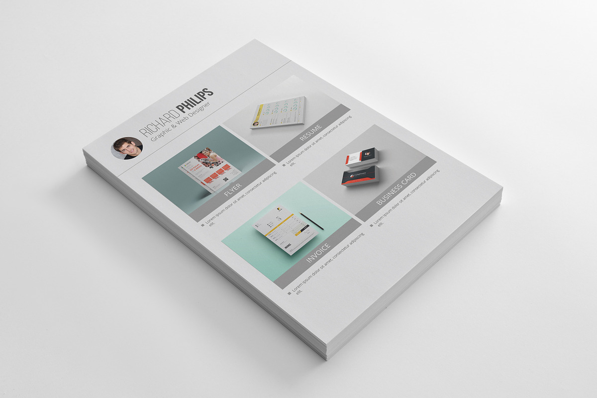 Resume, a Resume Template by art_ample (Photo 4 of 4)