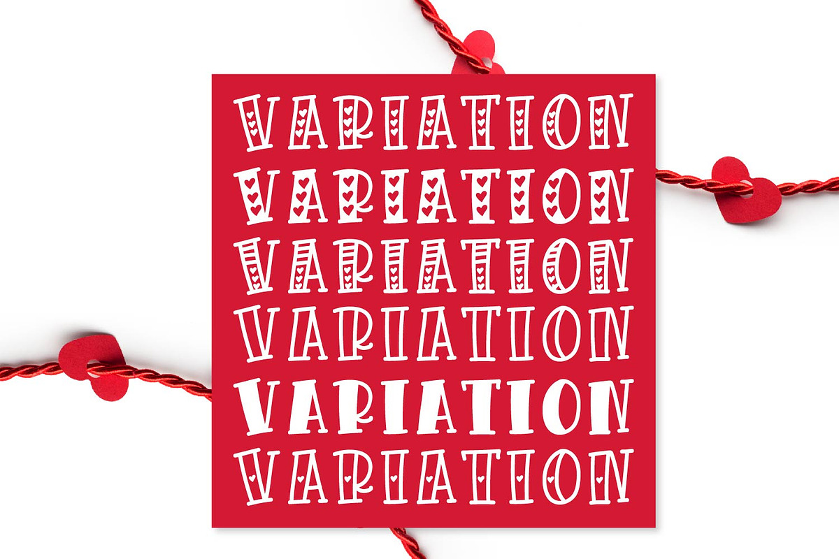 Love Fever - Hearty Font Trio preview 5