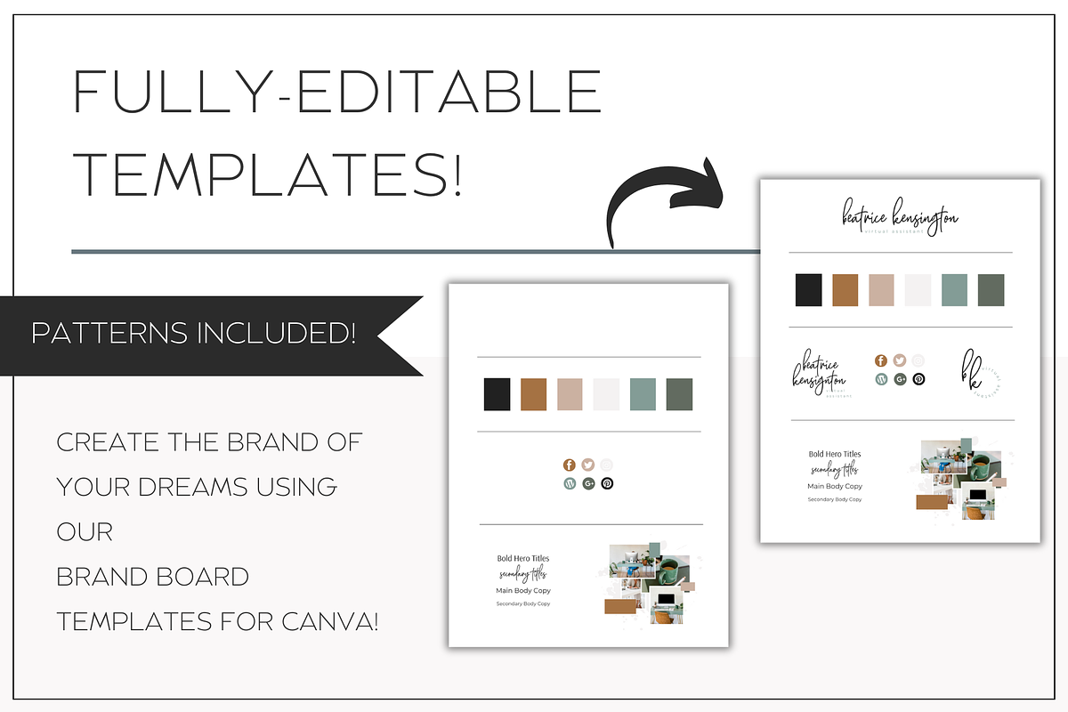 Brand Board Temp | Eloise Mitchell, a Branding & Logo Template by Lady Boss Studio (Photo 2 of 3)