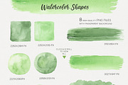 Magic Greenery Design kit watercolor, a Texture Illustration by NataliVA (Thumbnail 7 of 8)