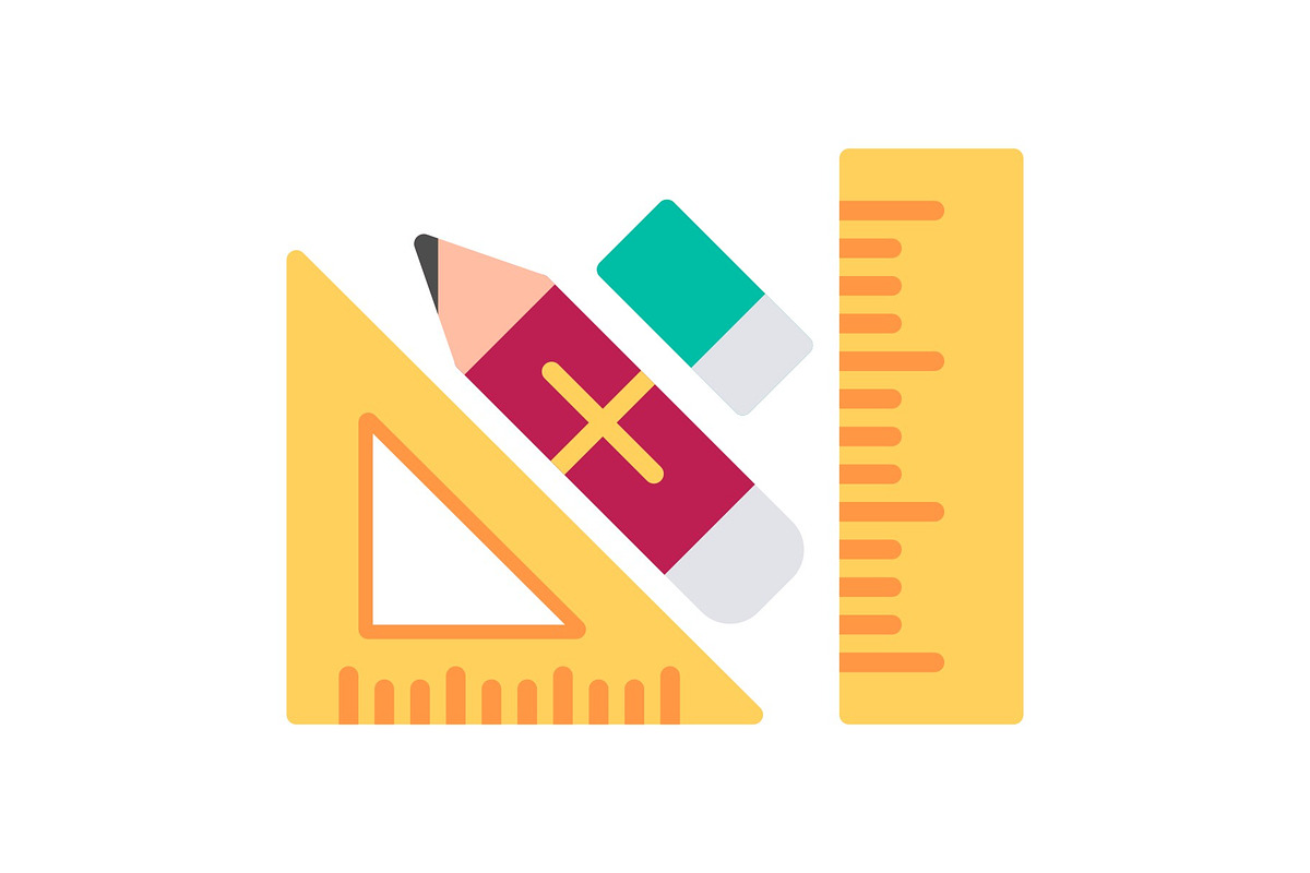 Design Tool Flat Icon, an Icon by Pexelpy (Photo 1 of 3)