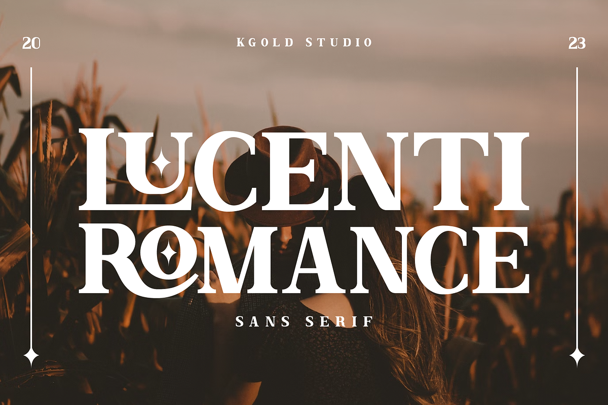 Lucenti Romance, a Serif Font by Badsign Type (Photo 1 of 7)