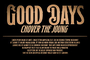 Chover the Joung, a Blackletter Font by senzana (Thumbnail 3 of 7)