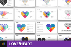 Love Heart PowerPoint Templates