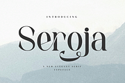 Seroja - Elegant Serif Font, a Serif Font by Aqeel_Art (Thumbnail 1 of 12)
