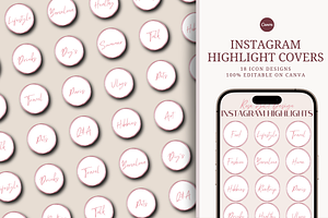 INSTAGRAM HIGHLIGHT COVERS