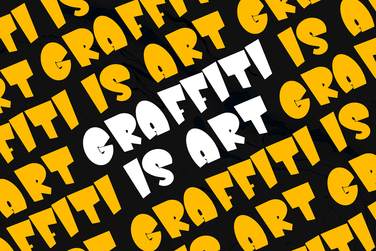 Ennaz Display Font, a Sans Serif Font by Maulana Creative (Photo 7 of 7)
