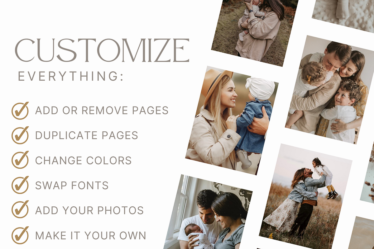 CLASSIC Family Session Photos Guide, a Magazine Template by Signature Edits (Photo 7 of 11)