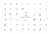 101 Vector Gardening Doodles, a Branding & Logo Template by pawellpi (Thumbnail 1 of 22)