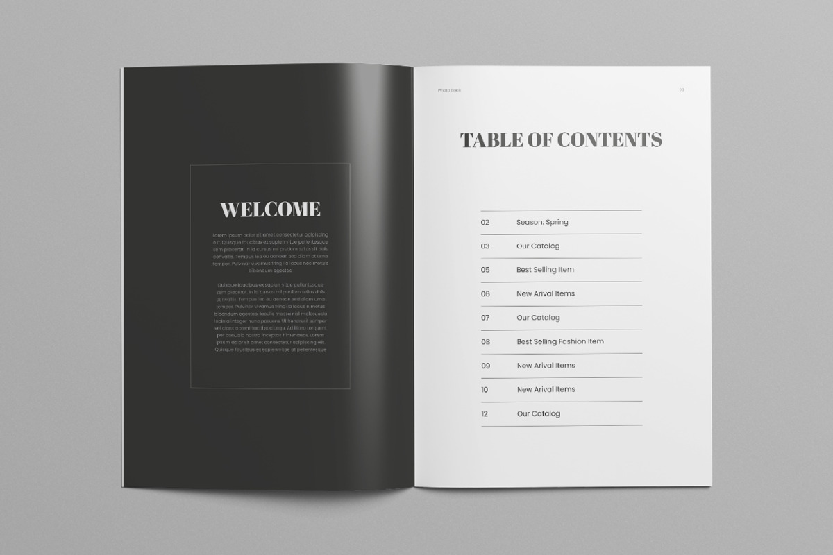 Photobook Template | Canva, a Brochure Template by HiveArts (Photo 2 of 9)