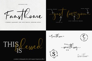 The 2021 Elegant BUNDLE-12 Typefaces