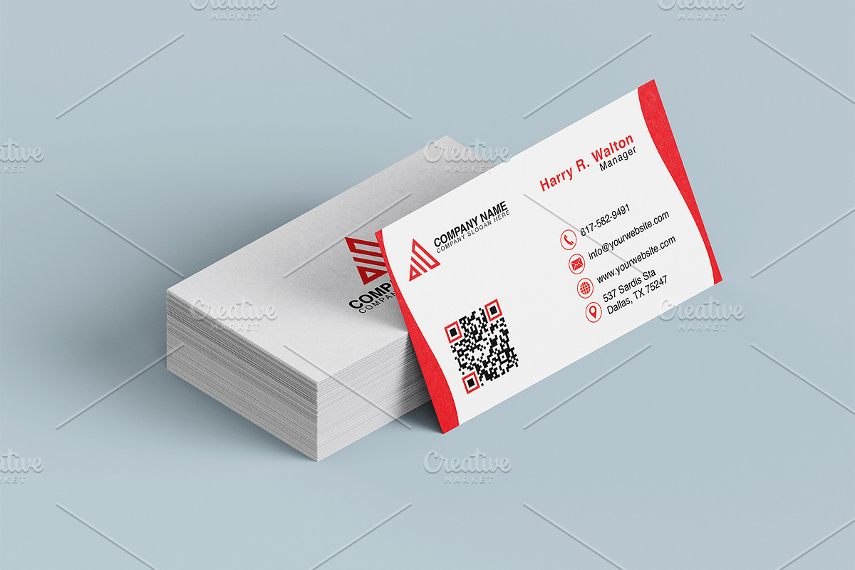 Creative Business Card Template, a Business Card Template by MG Graphics (Photo 4 of 7)