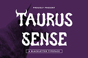 Taurus Sense, a Blackletter Font by HATFSTUDIO (Thumbnail 1 of 8)