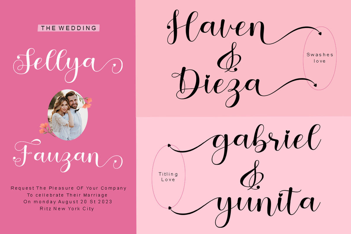 Belista Mourel, a Script Font by TM Type (Photo 3 of 8)