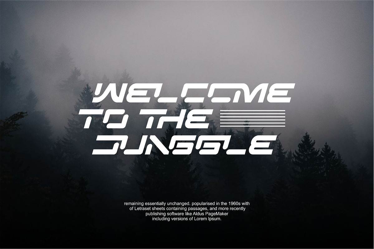 Techno Angelion Futuristic Font, a Sans Serif Font by WhymoreArt (Photo 6 of 10)