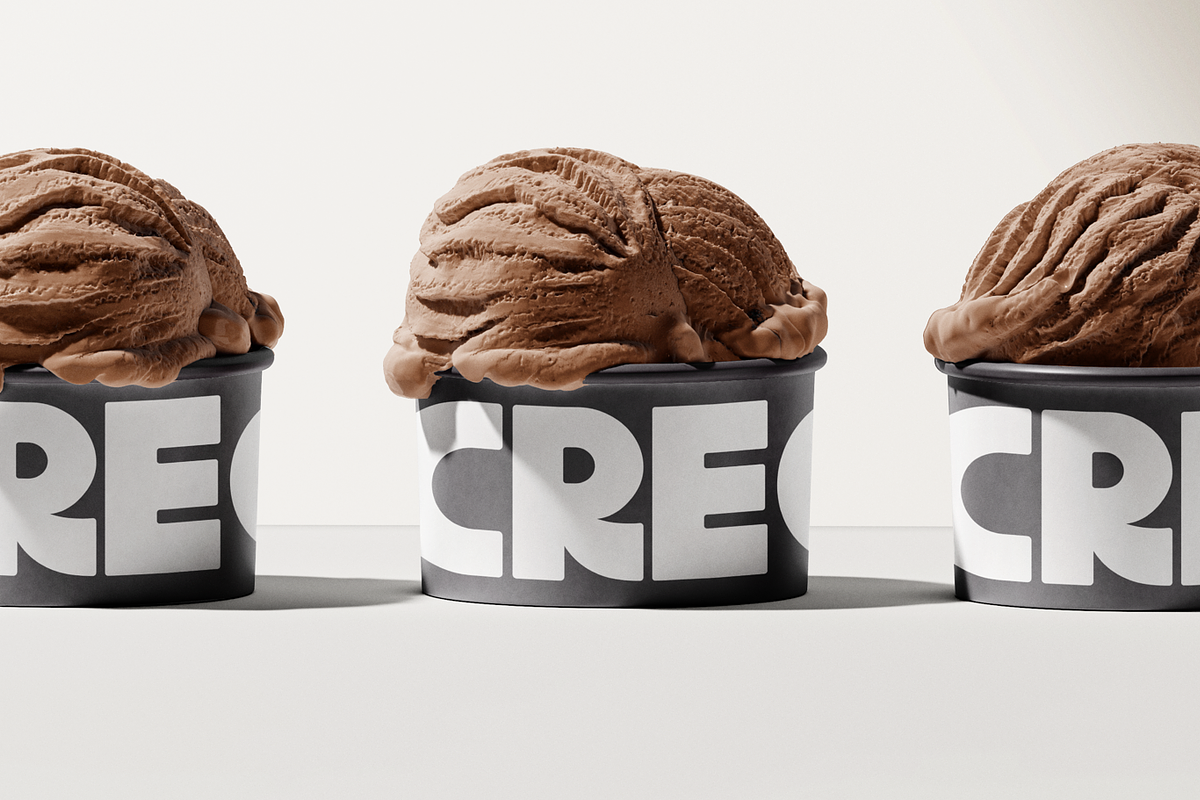 Ice Cream Cups Packaging Mockup, a Cups & Container Mockup by Creo.pt (Photo 5 of 5)