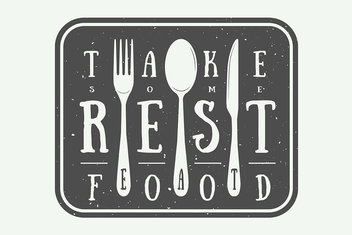 Set of vintage restaurant logos, a Branding & Logo Template by AkimD (Photo 9 of 11)