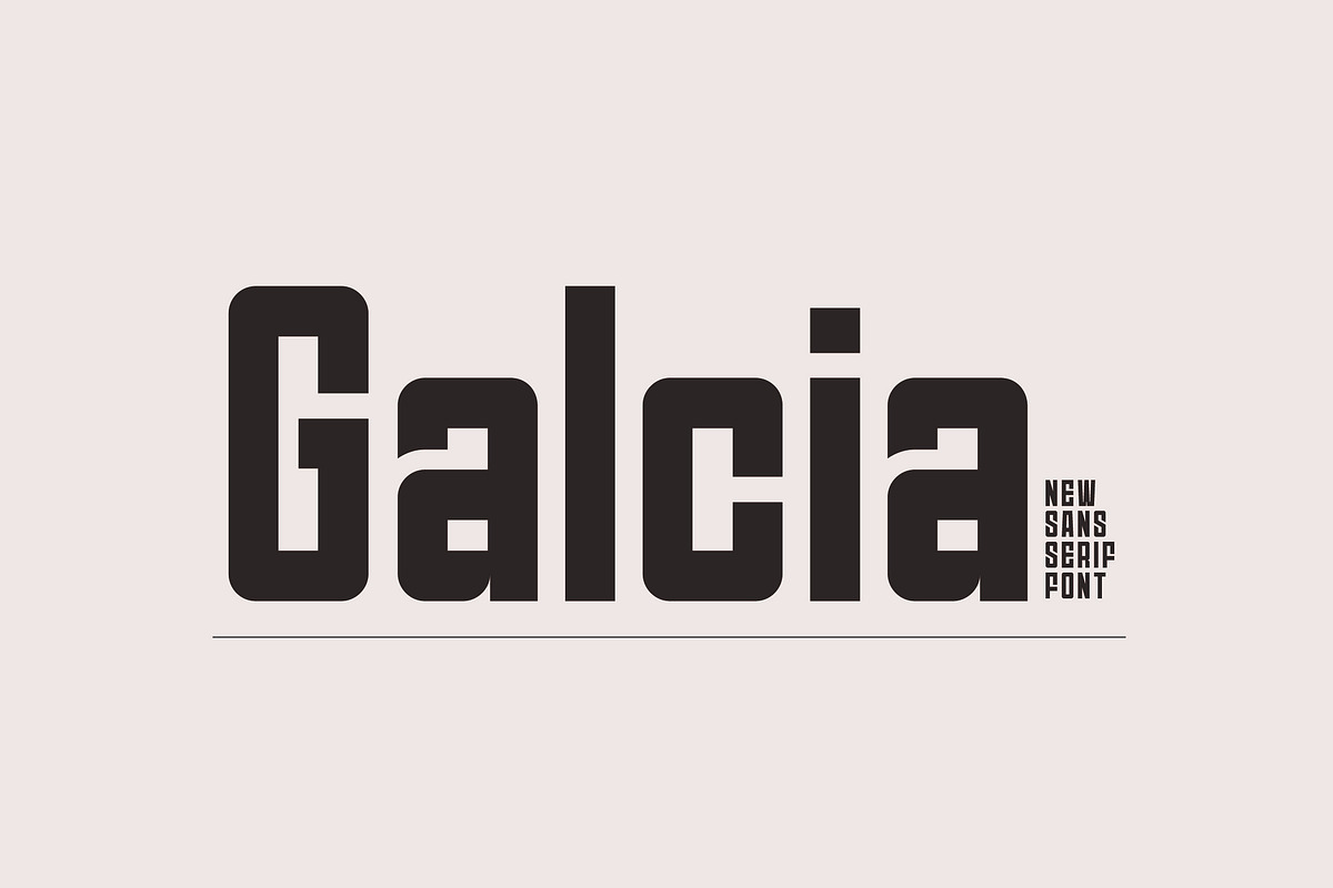 Galcia, a Font by riotama85 (Photo 1 of 6)
