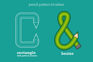 Pencil Pattern Brushes