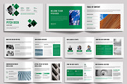 Pitch Deck Layout Design Template, a Brochure Template by MightyDesign (Thumbnail 1 of 6)