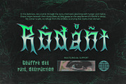 CS Gangsta – Black Metal Font, a Blackletter Font by Craft Supply Co. (Thumbnail 7 of 8)
