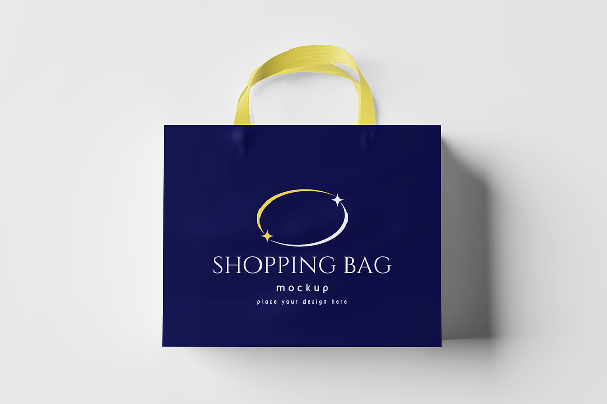 Shopping Bag Mockup Set, a Packaging Mockup by Custom.scene (Photo 8 of 13)