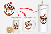 Sundae Delight Clipart, a Graphic by Artnoy (Thumbnail 4 of 5)
