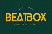 Beatbox - Sans Serif Font