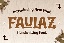 FAULAZ | Handwritten Display