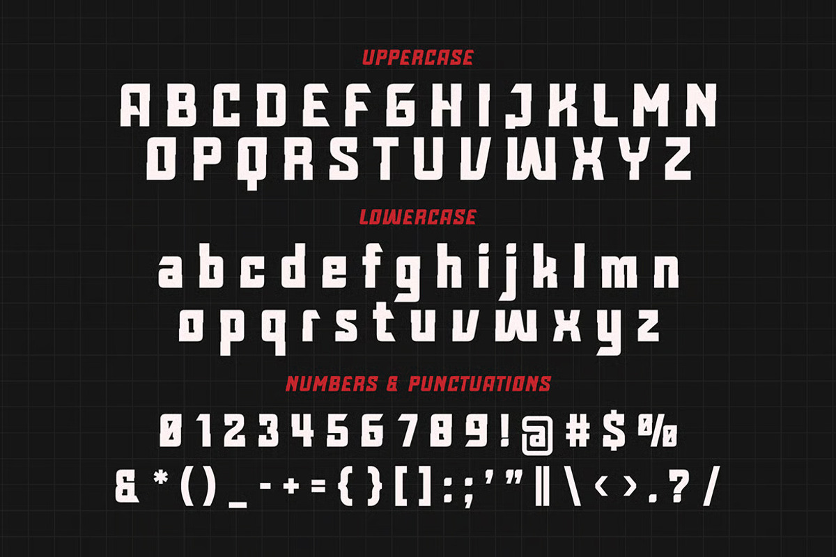 Vordex – Futuristic Display Font, a Sans Serif Font by Brand Earth (Photo 2 of 9)