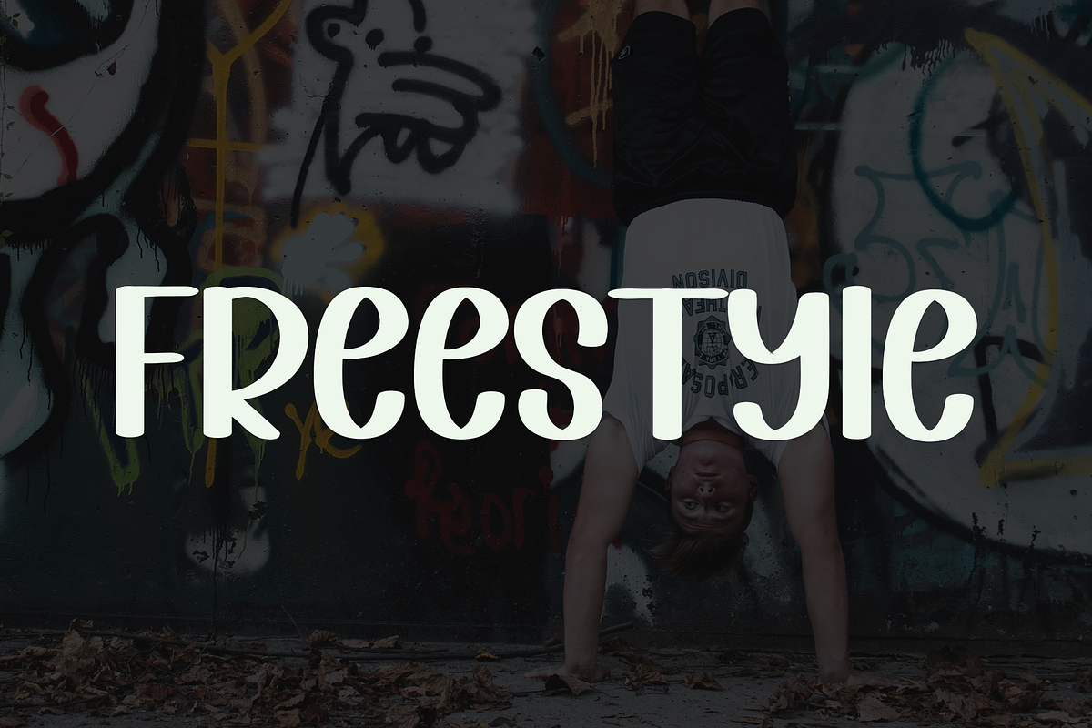 Tumbles Frebies, a Sans Serif Font by InermediaSTUDIO (Photo 8 of 8)