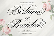 Wonderful Script, a Script Font by Has_rizal (Thumbnail 2 of 10)