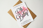 Baby Announcement Invitation Card, an Invitation Template by graphicforest (Thumbnail 2 of 3)