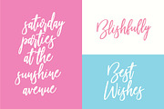 Beautiful Bloom Typeface, a Script Font by Mats-Peter Forss (Thumbnail 5 of 8)