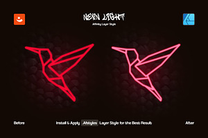 Neon Light Affinity Brushes