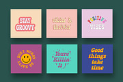 Dosky - Groovy Typeface, a Sans Serif Font by takoliko (Thumbnail 2 of 11)