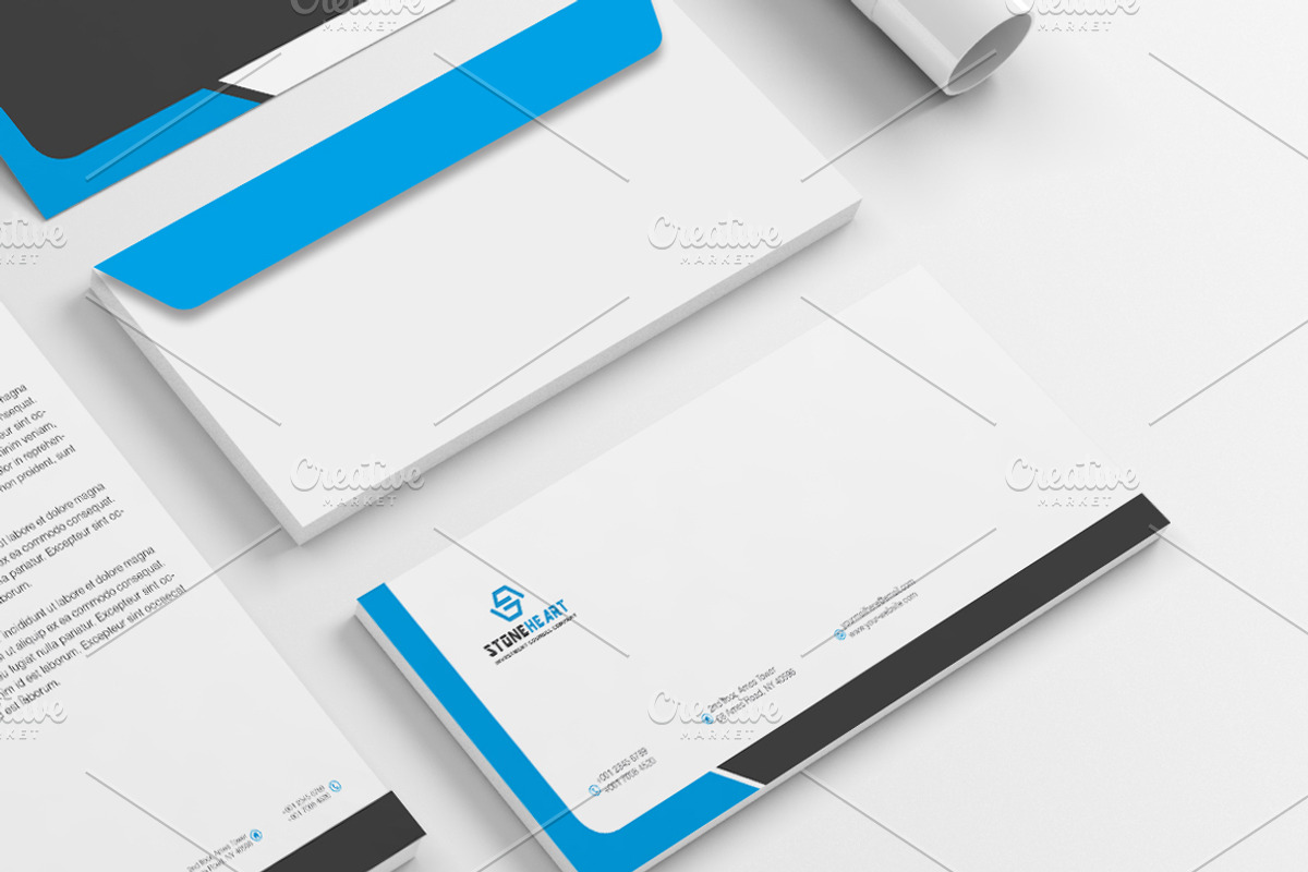 Corporate Stationery Pack, a Stationery Template by BettyDesign (Photo 8 of 10)