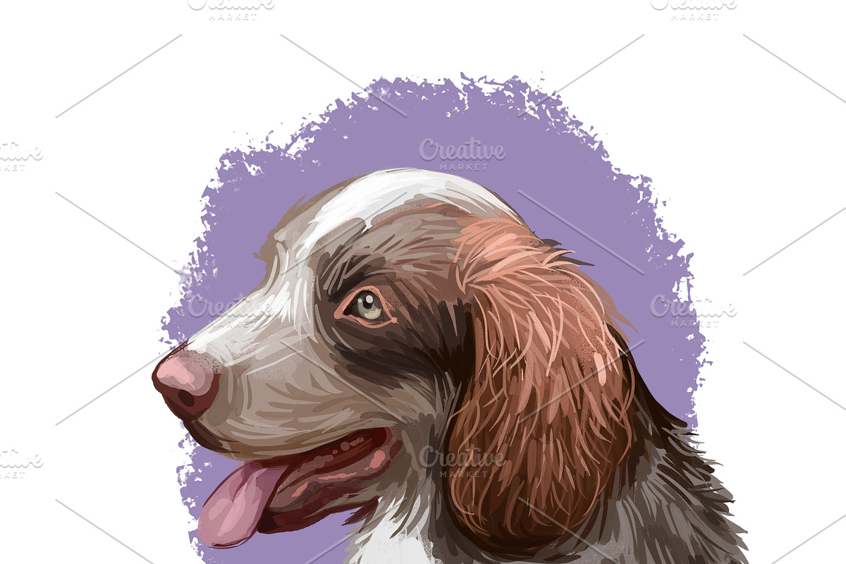 Puppies Dog Breeds Big Bundle 135Pcs, an Animal Illustration by Dneprstock (Photo 44 of 68)