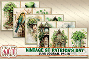 St Patrick's Day Junk Journal Kit, an Object Illustration by CraftArtStory (Thumbnail 2 of 5)