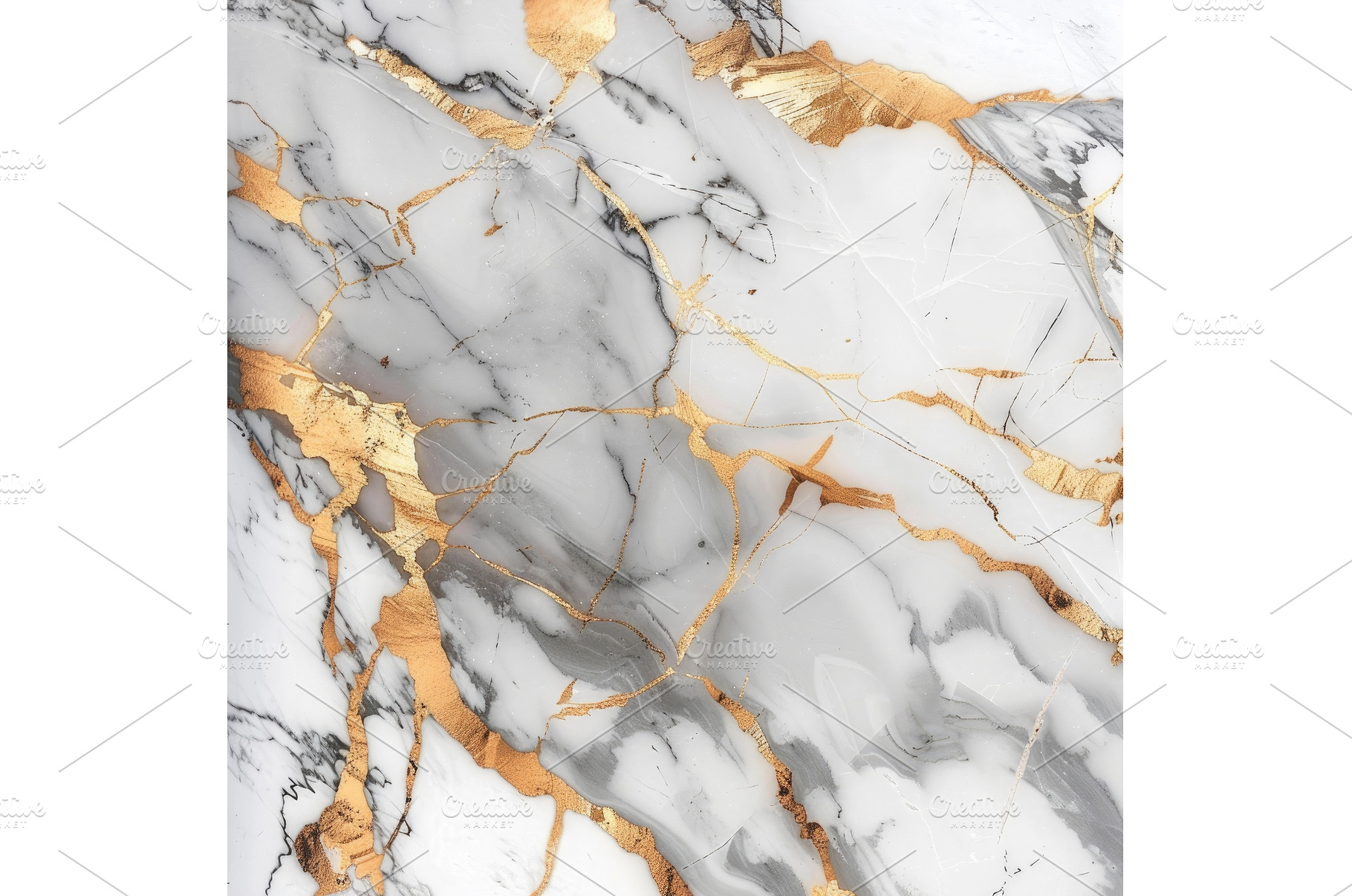 White marble texture with golden, a Background Photo by Ylivdesign