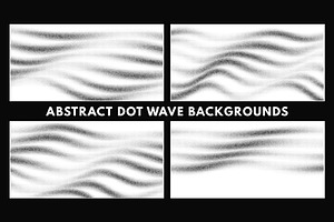 Abstract Dot Wave Backgrounds Vol. 4