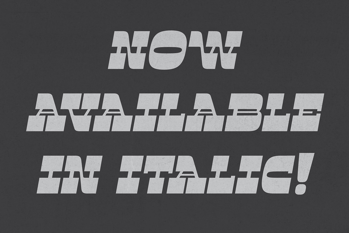 Chunker Display, a Slab Serif Font by Quiver Supply Co. (Photo 3 of 8)
