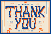 Egoiz Retro Display Font, a Serif Font by infernostudio3 (Thumbnail 10 of 11)