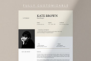 Resume/CV, a Resume Template by Designsoul14 (Thumbnail 2 of 4)