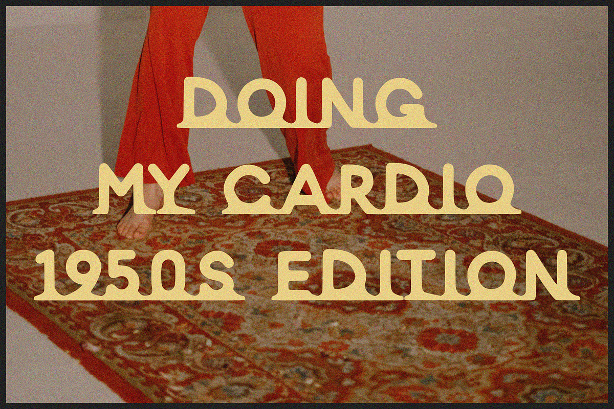 Lucky Stop Display Retro Vibe Font, a Sans Serif Font by AnMark (Photo 7 of 11)