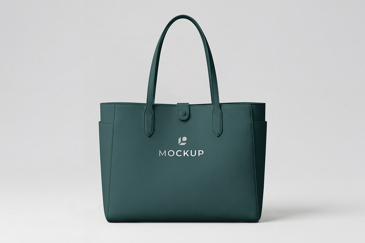 Leather Bag Mockup Template, a Merchandise Mockup by graphypix (Photo 1 of 4)