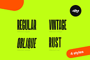 DTF Millenium Family, a Sans Serif Font by vladderkach57 (Thumbnail 6 of 6)